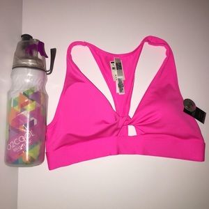 Medium Pink Victoria’s Secret sports bra/bikini